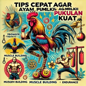 Tips Cepat Agar Ayam Aduan Memiliki Pukulan Kuat